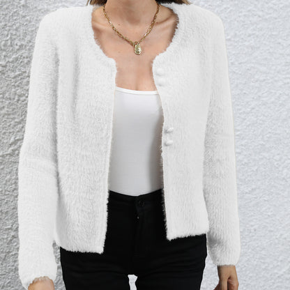 Damen kuschliger Cardigan Stalluxe