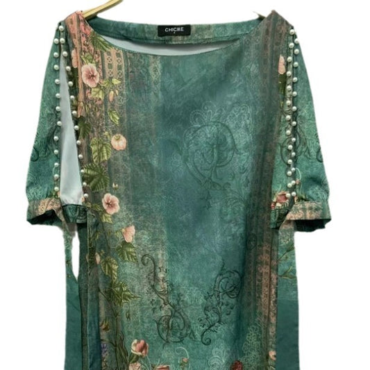 Damen Ärmelloses Freizeitkleid mit verspieltem Blumenmuster und Cut-Out-Details Stalluxe