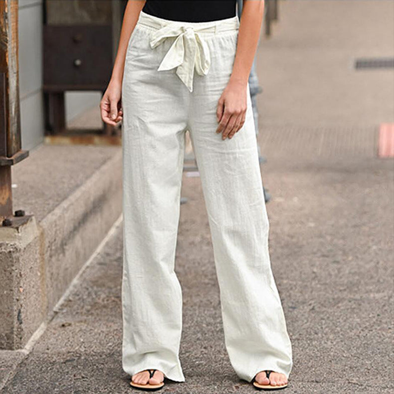 Damen Leichte und lockere Sommerhose Stalluxe