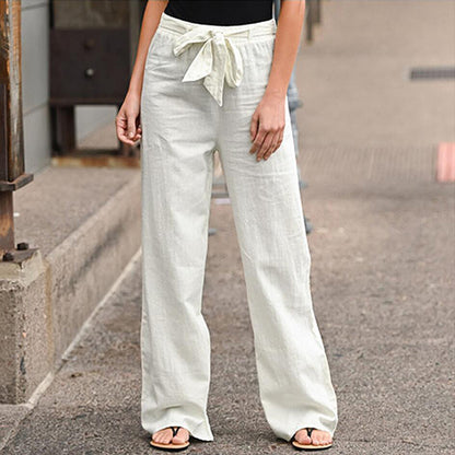 Damen Leichte und lockere Sommerhose Stalluxe