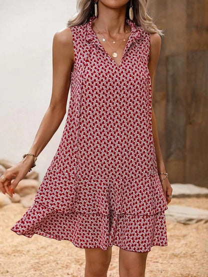 Damen Midi Kleid mit elegantem Stehkragen und moderner Schnürung Stalluxe