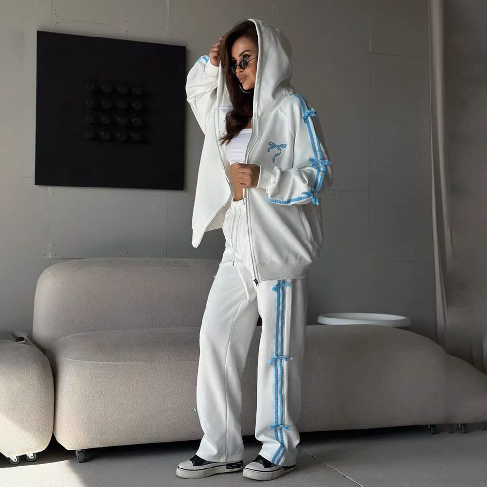 Damen Oversized Kapuzenjacke mit dekorativem Kordelzug Stalluxe