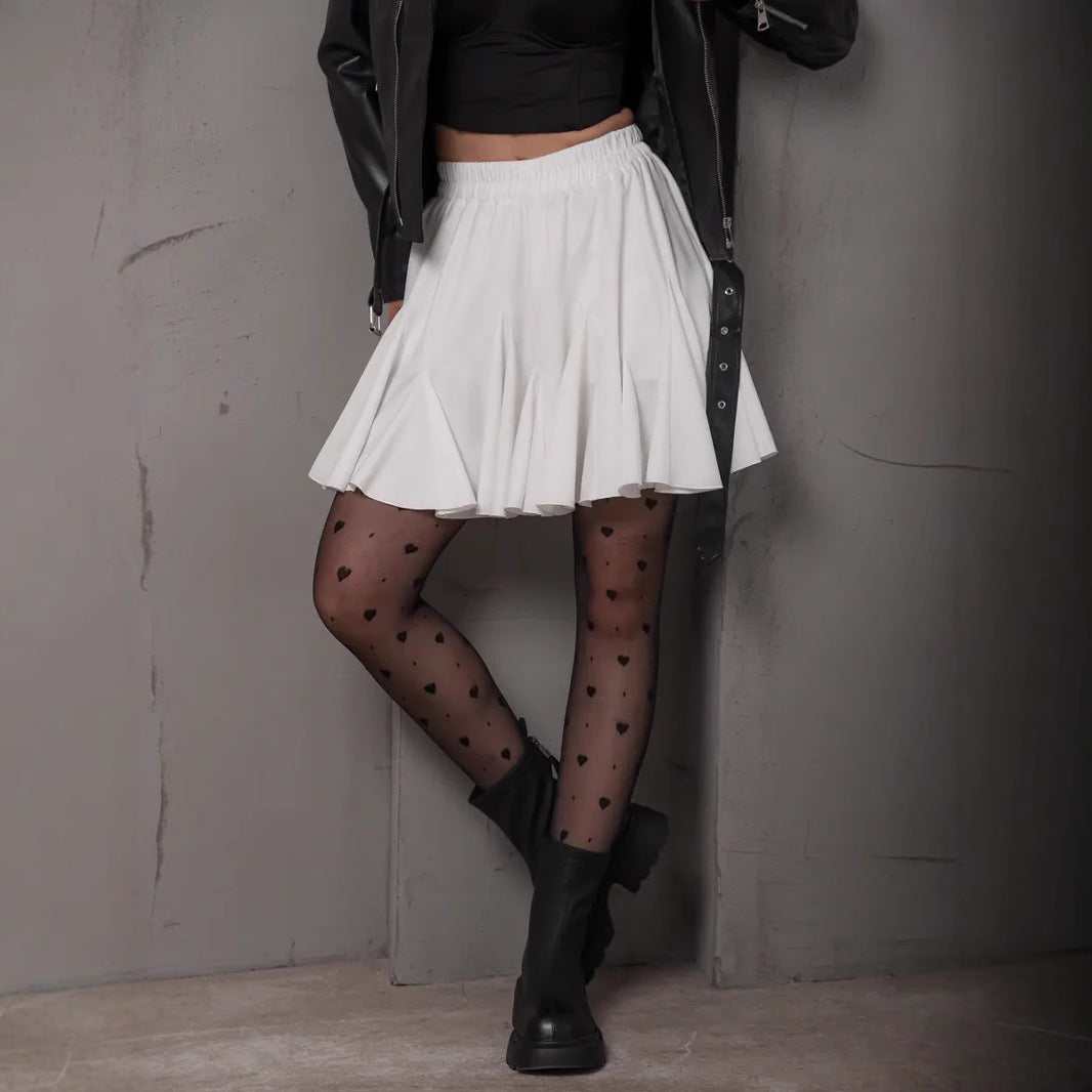 Damen Volantrock mit floralem Muster und elastischem Bund Stalluxe