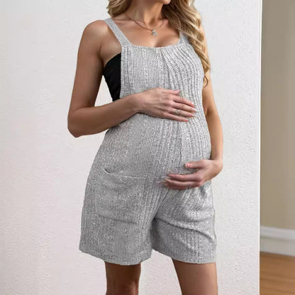 Damen lässiger Träger-Jumpsuit mit praktischem Taschendesign Stalluxe