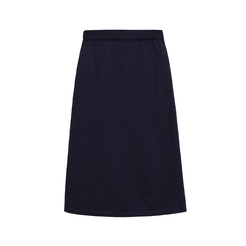 Damen Bequemer Jersey-Rock mit elastischem Bund Stalluxe