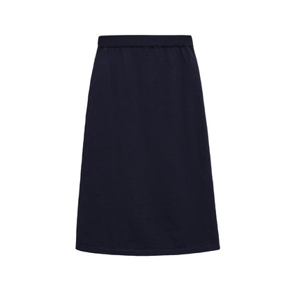 Damen Bequemer Jersey-Rock mit elastischem Bund Stalluxe