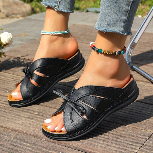Damen modische Sandalen mit liebevollen Detailverzierungen Stalluxe