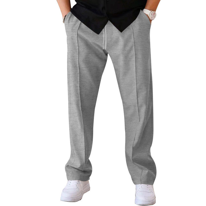 Herren lässige Freizeithose mit elastischem Bund und komfortablem Schnitt Stalluxe