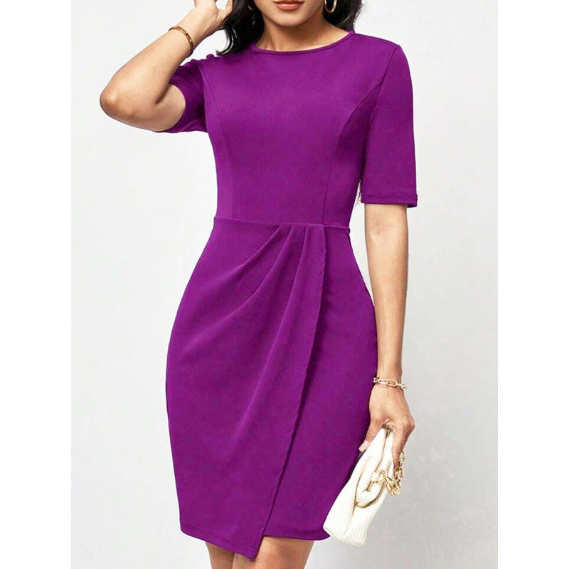 Damen Bodycon Kleid mit elegantem Wickel-Design Stalluxe