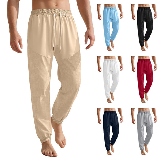 Damen sportliche Jogginghose mit elastischem Bund und strukturiertem Design Stalluxe