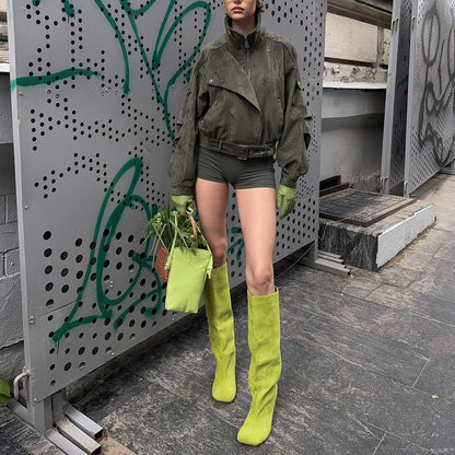 Damen Urbaner Oversized-Windbreaker Stalluxe