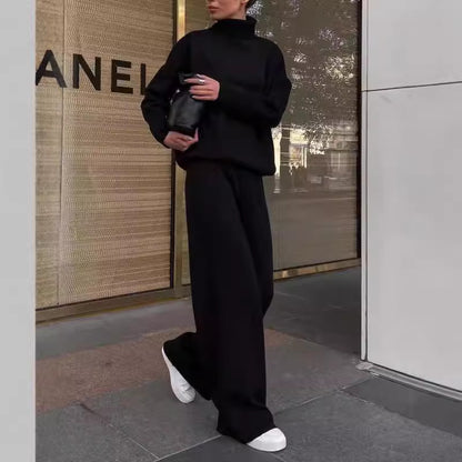 Damen lässiger Strickanzug Stalluxe