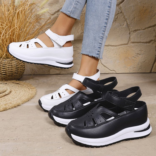 Damen Sportsandalen mit rutschfester Sohle und verstellbarem Klettverschluss Stalluxe
