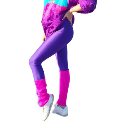 Damen Hochglänzende Sportleggings mit hohem Bund und optimaler Passform Stalluxe