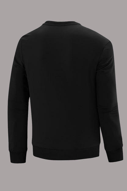Herren Sweatshirt mit kreativer Herz-Grafik Stalluxe