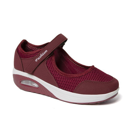 Damen Komfortable Slip-On Sneakers mit atmungsaktiver Netzstruktur Stalluxe