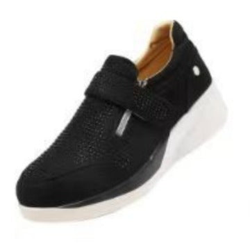 Damen Sneakers mit elastischem Riemen und atmungsaktivem Obermaterial Stalluxe