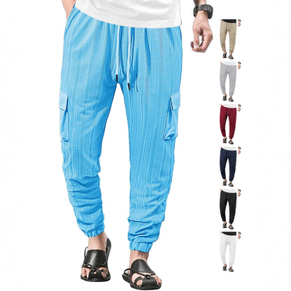 Damen Cargo-Hose aus leichtem Stoff Stalluxe