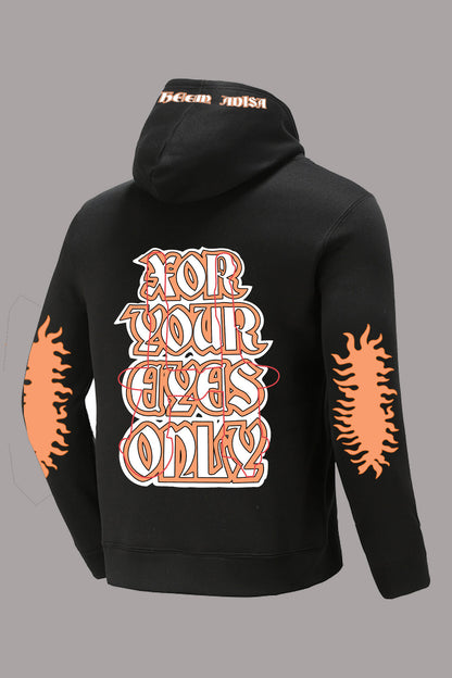 Damen Kapuzenpullover mit kreativem Grafikdruck und lässigem Schnitt Stalluxe