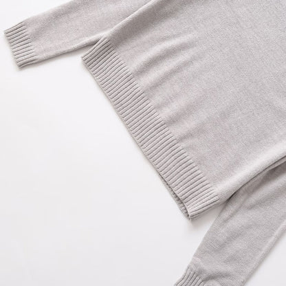 Damen Gemütlicher Feinstrickpullover mit Rundhalsausschnitt und zeitlosen Details Stalluxe