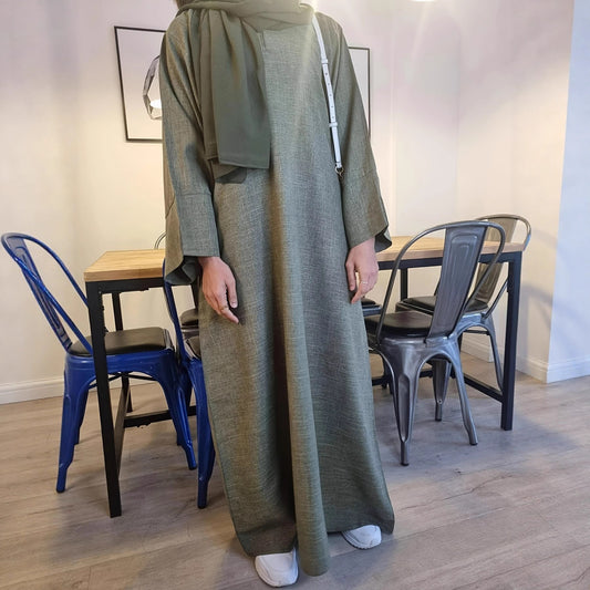 Damen Kaftan-Kleid mit weitem Schnitt und eleganter Verarbeitung Stalluxe
