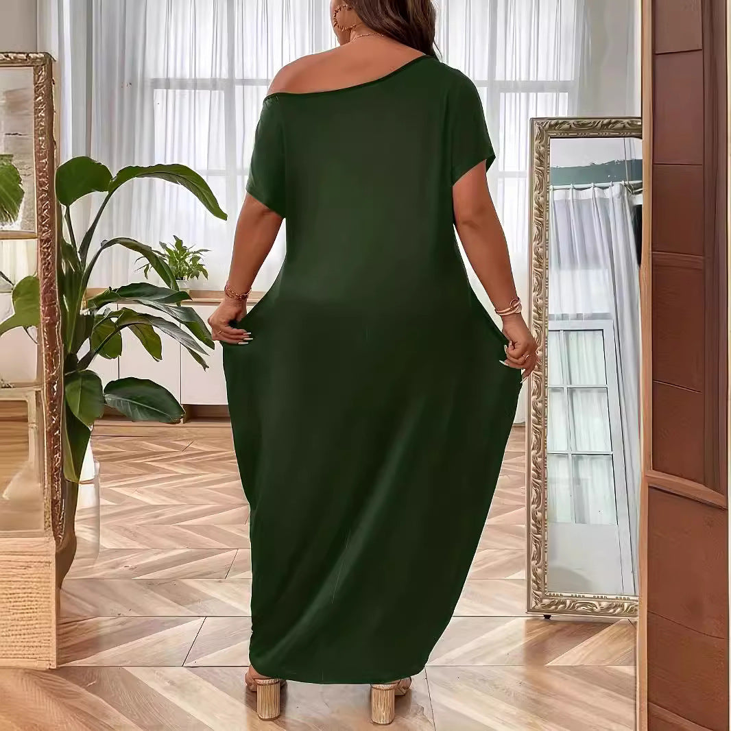 Damen Maxikleid mit elegantem Schmetterlingsmotiv Stalluxe