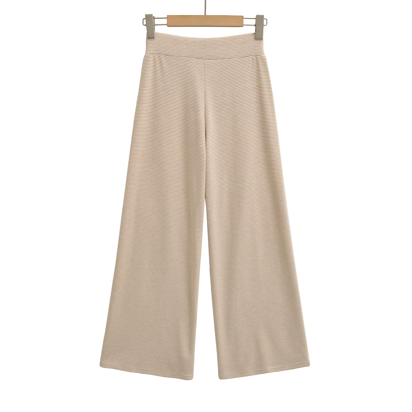 Damen weite Jersey-Hose mit hohem Bund Stalluxe