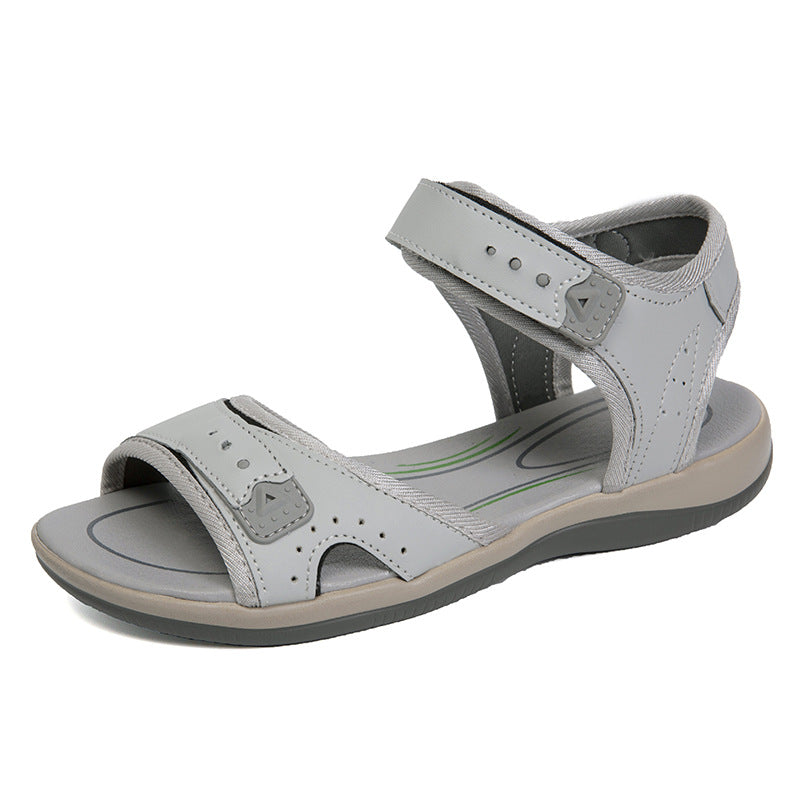 Damen Outdoor-Sandalen mit verstellbaren Riemen und ergonomischem Fußbett Stalluxe
