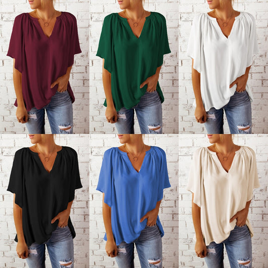 Women's Elegant Chiffon Blouse Stalluxe