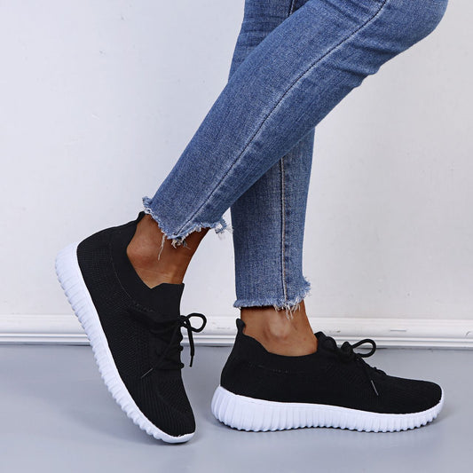 Damen Atmungsaktive Freizeitschuhe mit elastischem Obermaterial Stalluxe