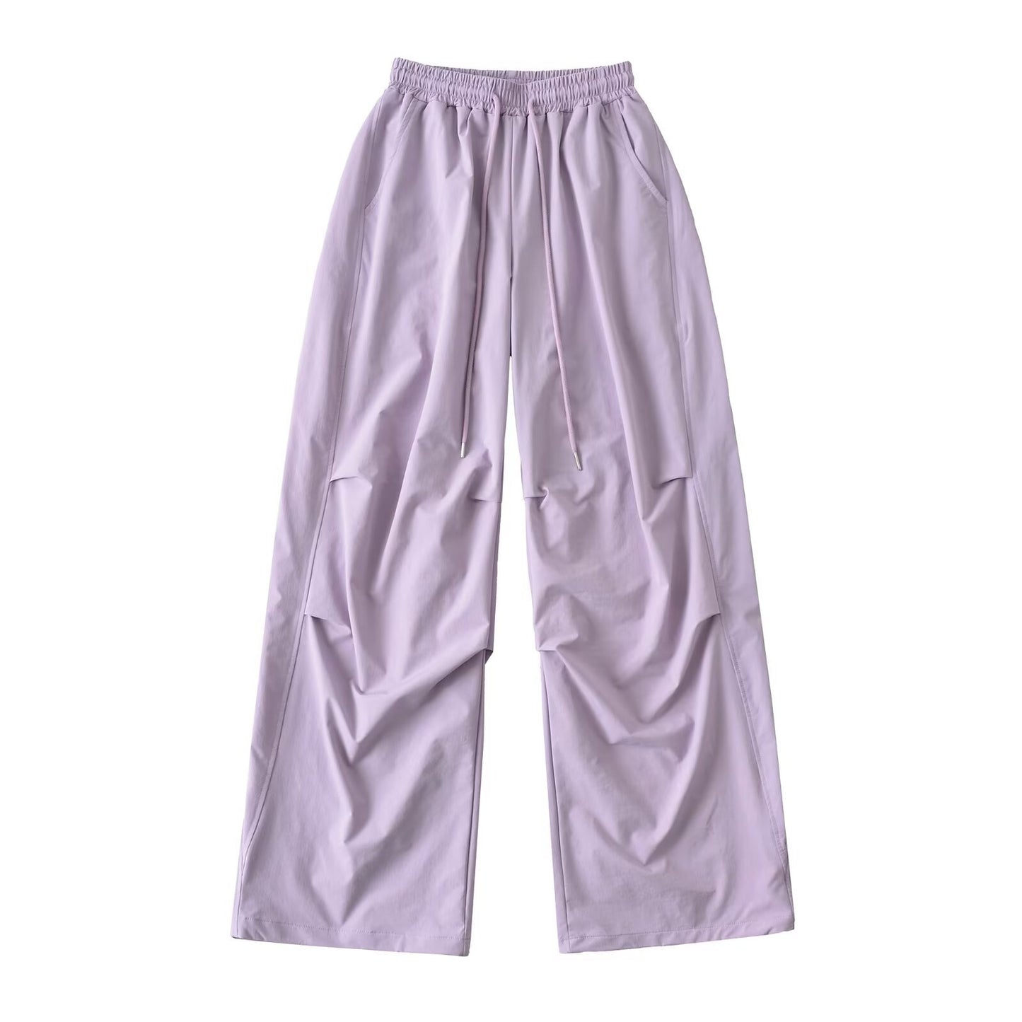 Damen weite Freizeithose mit elastischem Bund und praktischen Seitentaschen Stalluxe