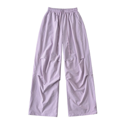 Damen weite Freizeithose mit elastischem Bund und praktischen Seitentaschen Stalluxe