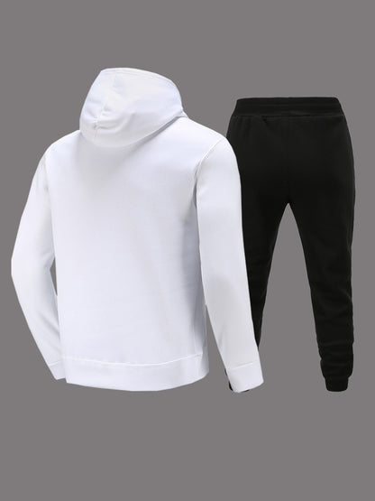 Damen Hoodie und Jogginghose Set mit kreativem Cartoon-Design Stalluxe