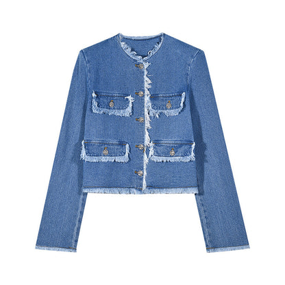 Damen Jeansjacke im eleganten Design Stalluxe