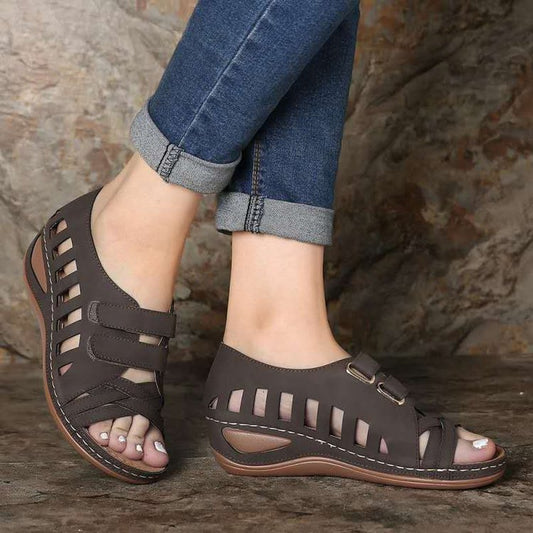 Damen Bequeme Clogs mit verstellbaren Riemen und anatomischem Fußbett Stalluxe