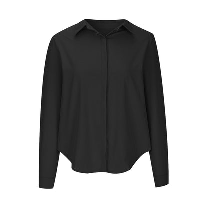 Damen elegante Bluse mit lässigem Schnitt und zeitlosem Design Stalluxe