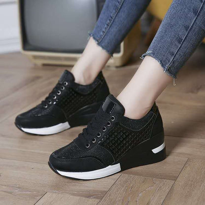 Damen Sportliche Lauf- und Freizeitschuhe mit atmungsaktiven Mesheinsätzen Stalluxe