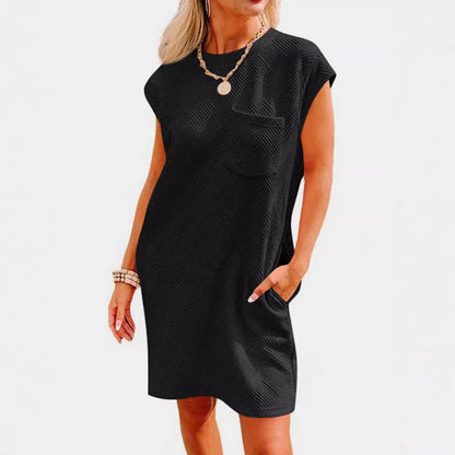 Damen lässiges Katzentop mit dekorativem Strukturdesign Stalluxe