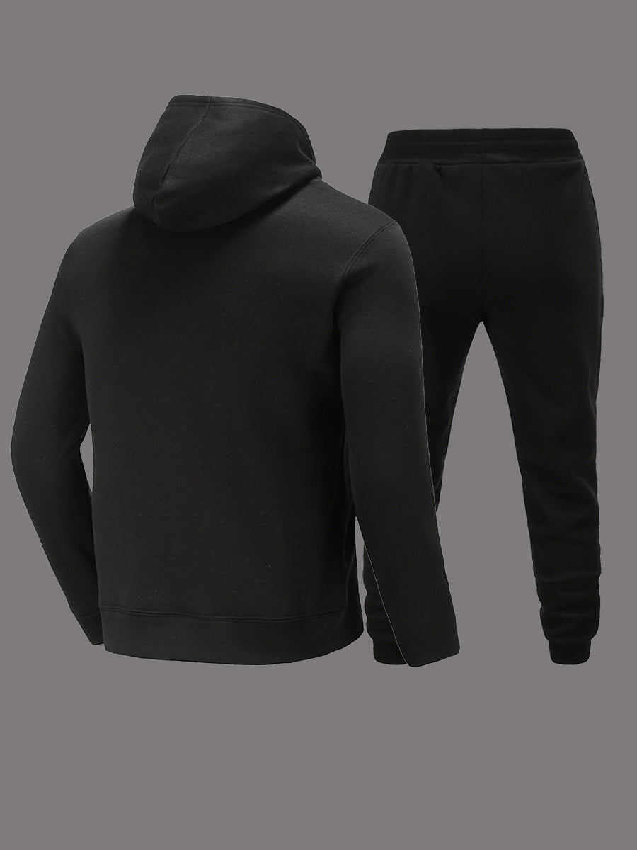 Damen Kapuzenjacke und Jogginghose Set mit auffälligem Webdesign Stalluxe