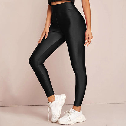 Damen Sportleggings mit inspirierendem Schriftzug und hohem Bund Stalluxe