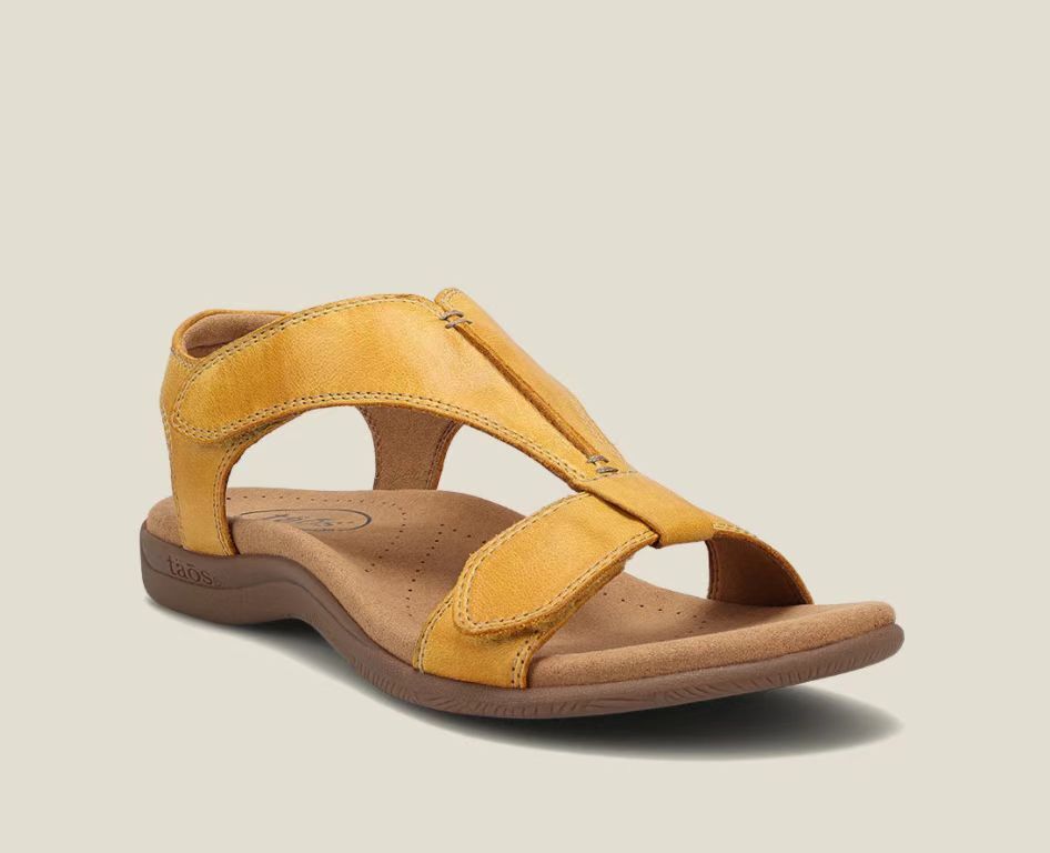 Damen Freizeit-Sandalen mit verstellbaren Riemen und ergonomischem Fußbett Stalluxe