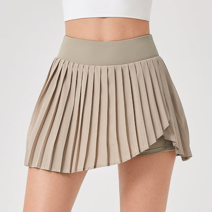 Damen Sportlicher Plissee-Rock Stalluxe