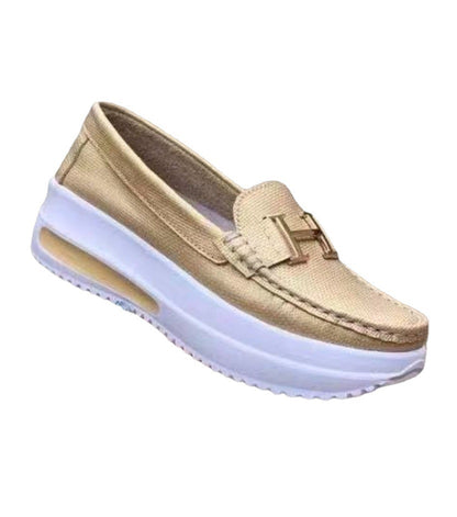 Damen Komfortable Slip-On Sneakers Stalluxe