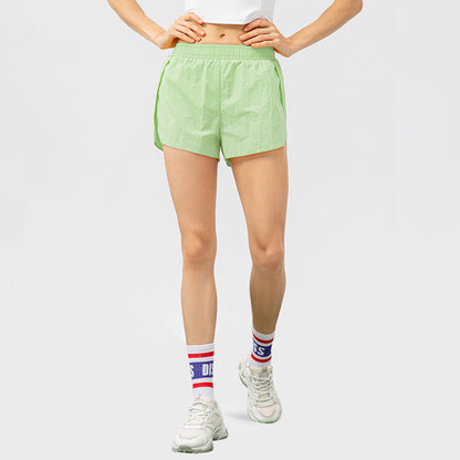 Damen Sportliche Laufshorts mit elastischem Bund und praktischen Seitentaschen Stalluxe