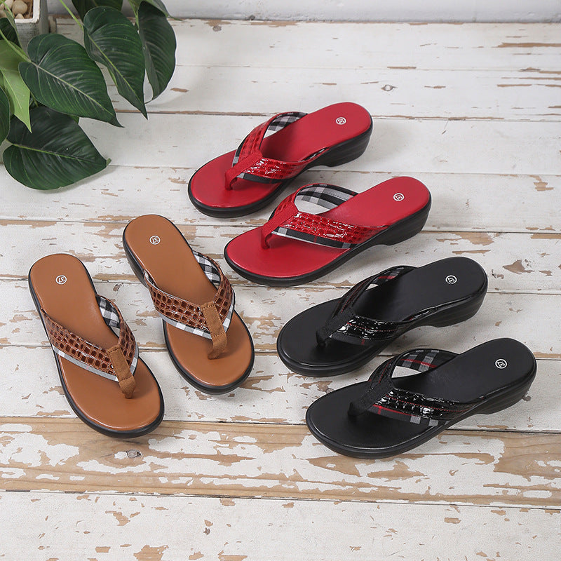 Damen modische Flip-Flops Stalluxe