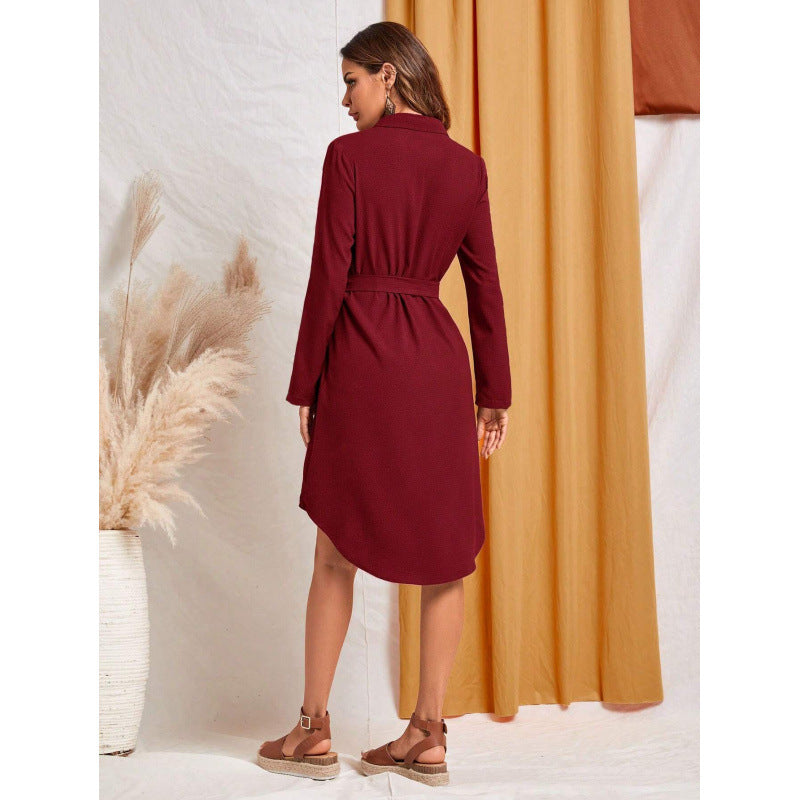 Damen Hemdblusenkleid Stalluxe