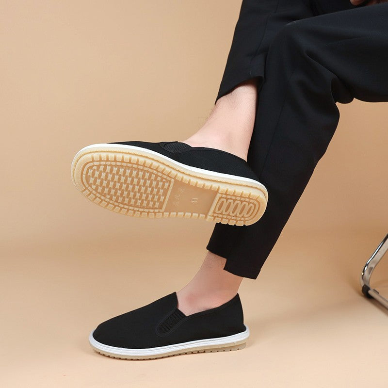 Damen Bequeme Slip-On Freizeitschuhe mit atmungsaktiven Einsätzen Stalluxe