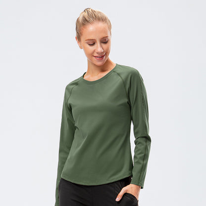 Damen Funktions-T-Shirt mit langem Arm für Sport und Freizeit Stalluxe