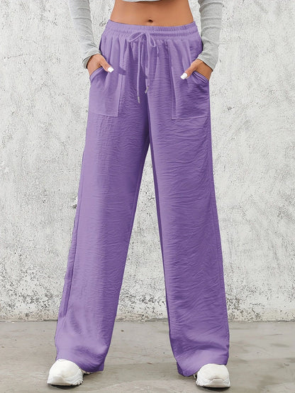 Damen Weitgeschnittene Freizeithose Stalluxe