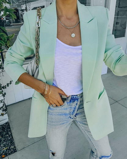 Damen Eleganter Blazer mit strukturiertem Schnitt Stalluxe